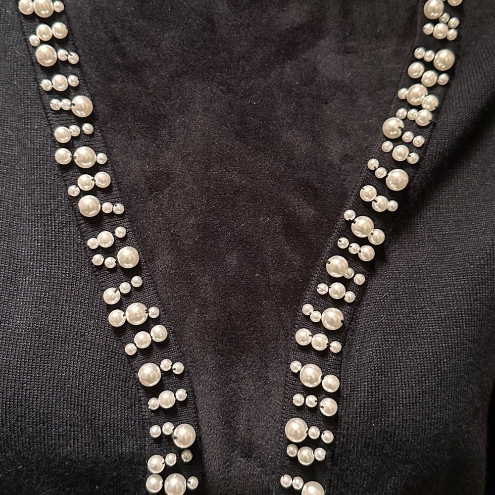 Open Front Cropped Cardigan - Picture 2 of 4